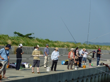 魚釣り大会